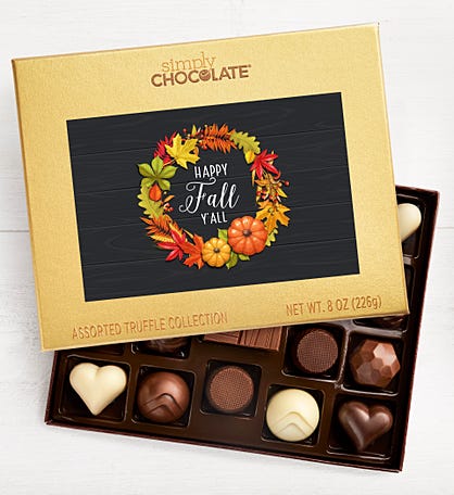 Happy Fall Y’All 19pc Chocolate Box